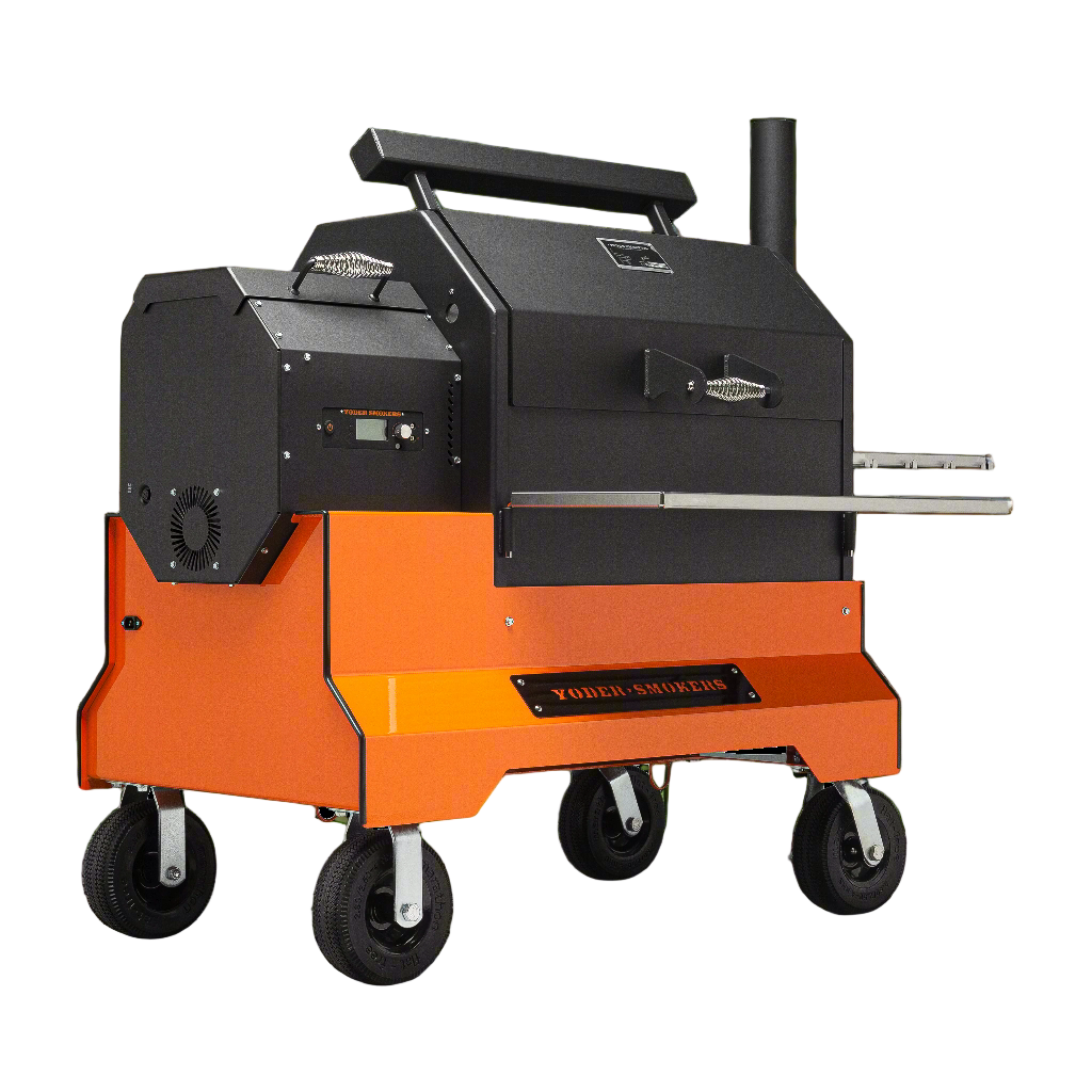 Yoder Smokers YS640S on Competition Cart Kansas City's Trusted