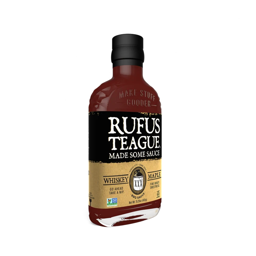 Rufus Teague Whiskey Maple Barbecue Sauce, view 2