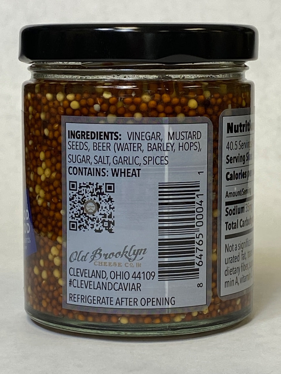 Old Brooklyn Mustards Pepped Up Mustard, view 2