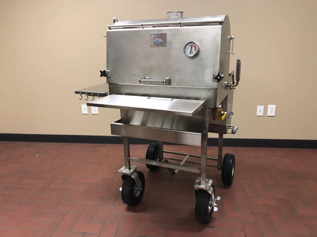 American Barbecue Systems Stainless Steel All-Star 10" Wheels