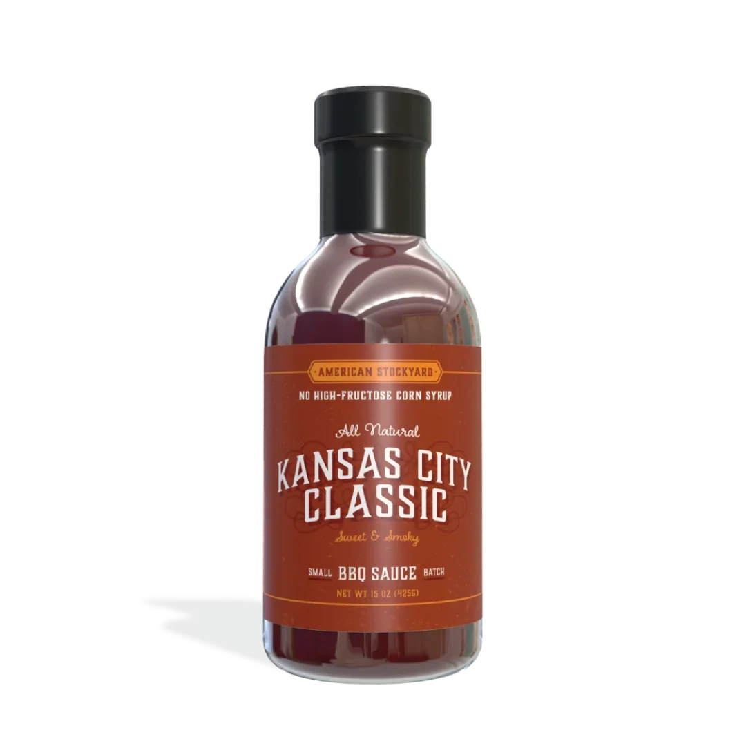 American Stockyard Kansas City Classic BBQ Sauce 15 oz. - The Kansas City BBQ Store