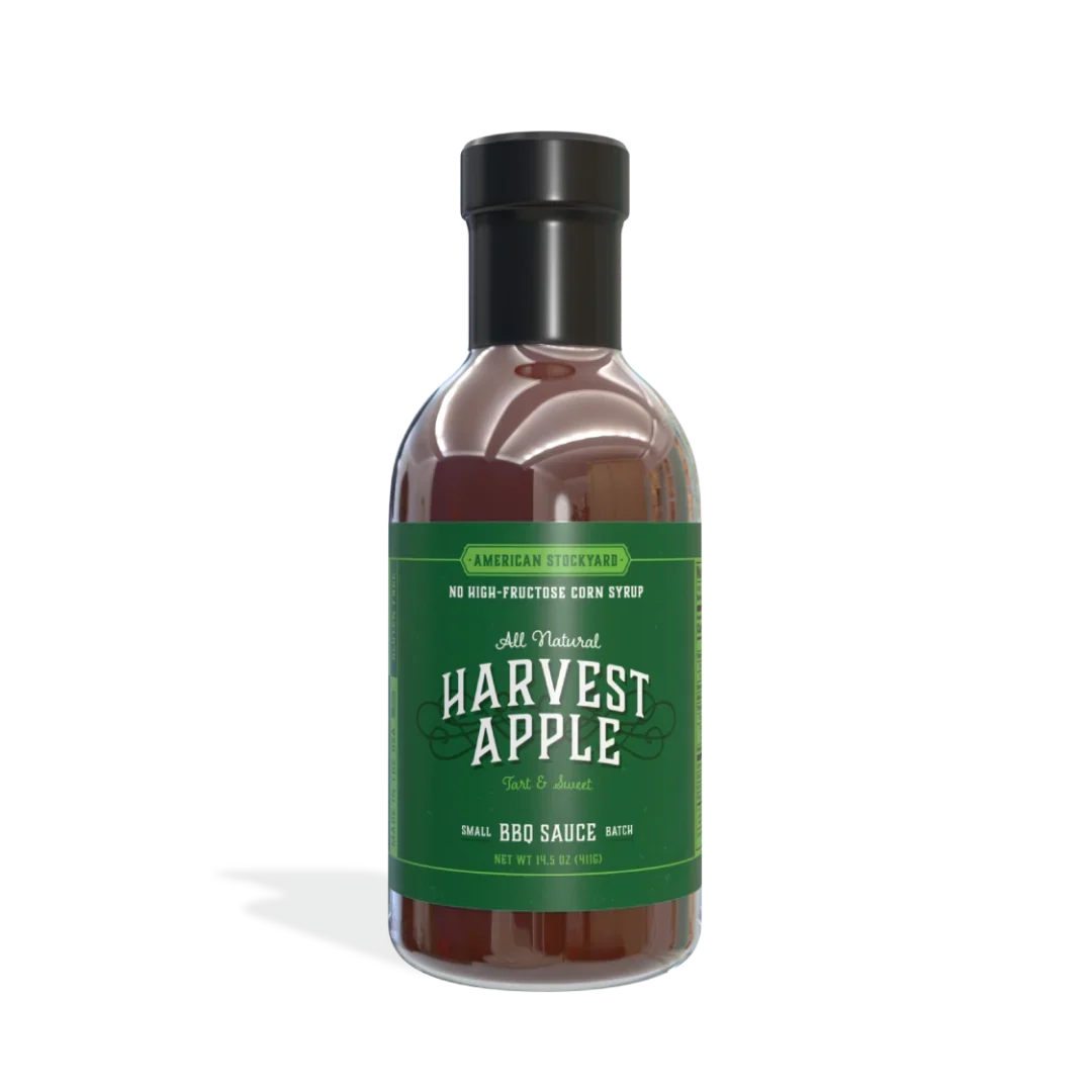 American Stockyard Harvest Apple BBQ Sauce 14.5 oz. - The Kansas City BBQ Store