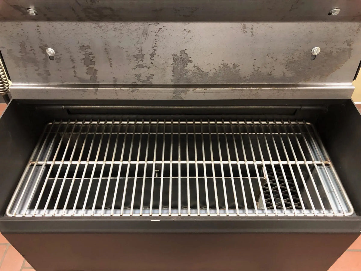 American Barbecue Systems Pit-Boss with Stainless Rotisserie Smoker and Pellet System, view 3