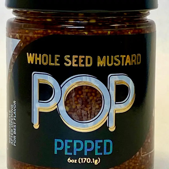 POP Mustards Pepped Whole Seed Mustard