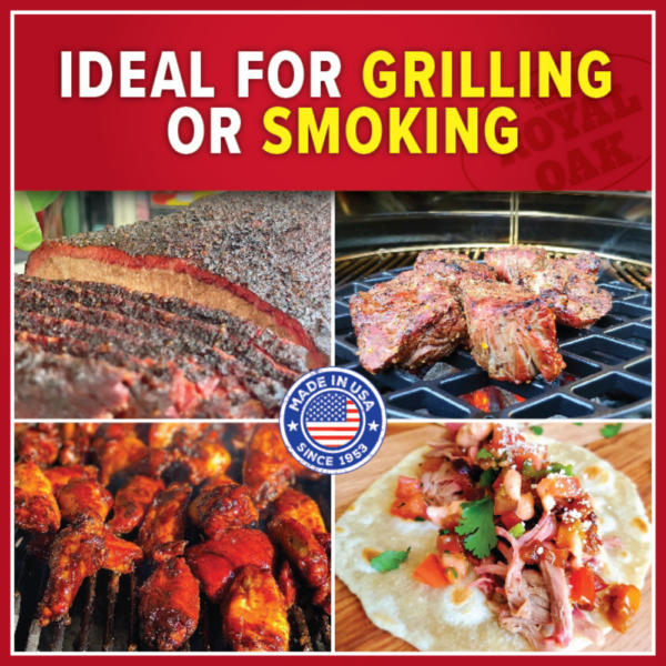 Royal Oak® Super Size™ Hickory Pellet Infused Charcoal Briquets