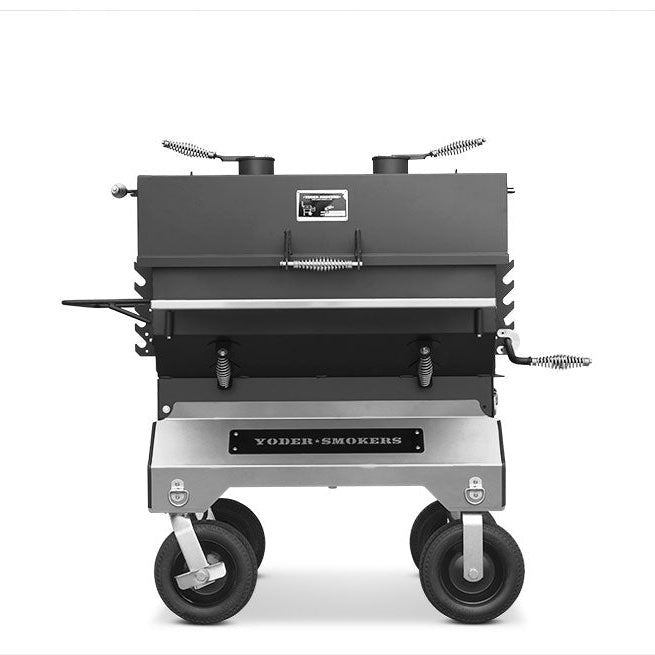 Yoder Smokers Flat Top 24 x 36" Charcoal Grill (Competition Cart)