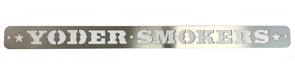 Yoder Smokers Yoder Smokers Counterweight Sign for YS640 & YS480