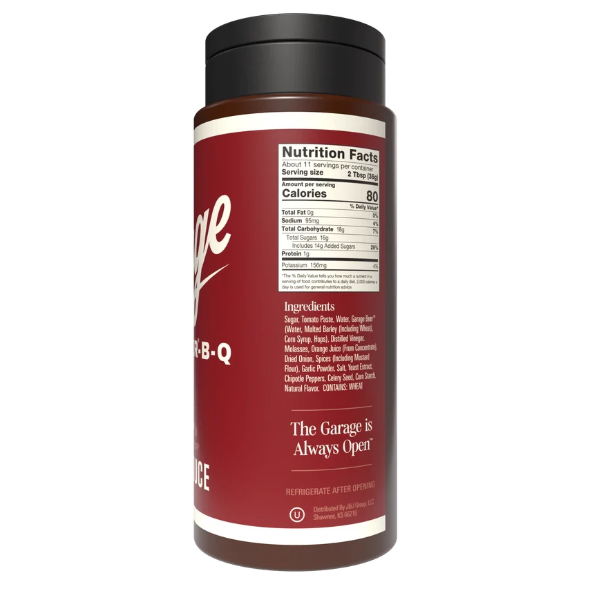 Rufus Teague Amped-Up Garage Beer® Barbecue Sauce