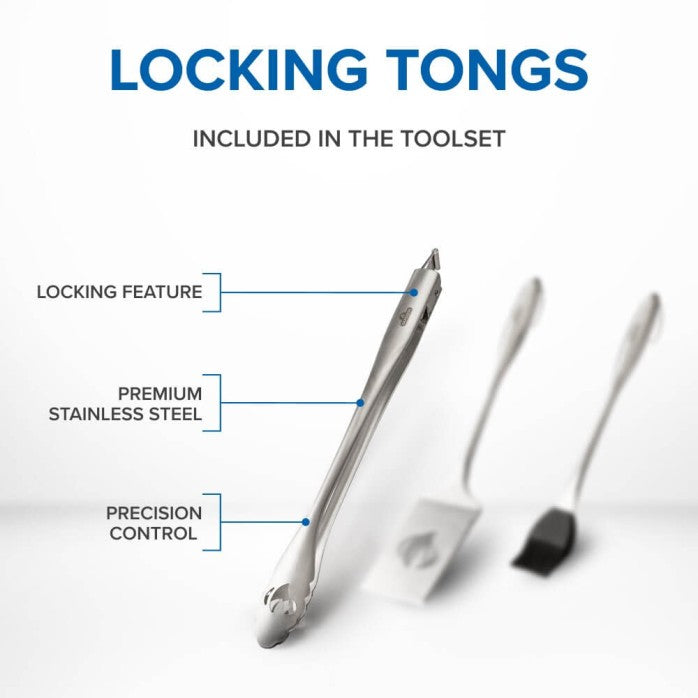 Napoleon Grills Stainless Steel 3 Piece Toolset