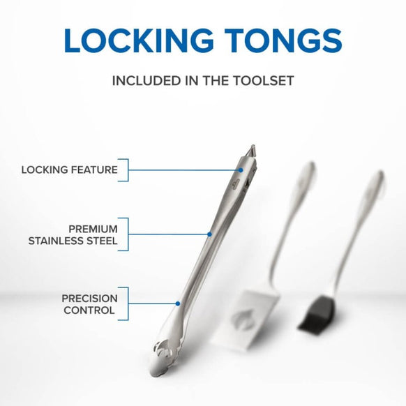 Napoleon Grills Stainless Steel 3 Piece Toolset