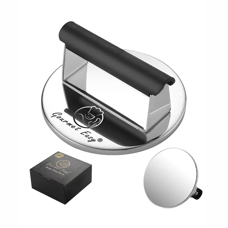 Gourmet Easy Stainless Steel Burger Press