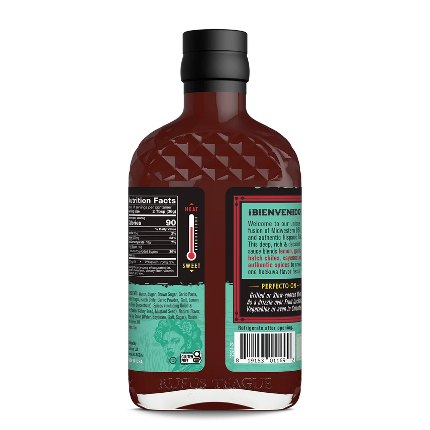 Rufus Teague Diablo Limonajo Barbecue Sauce, view 3