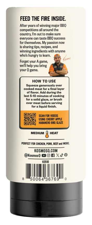 Kosmos Q Cherry Apple Habanero BBQ Glaze
