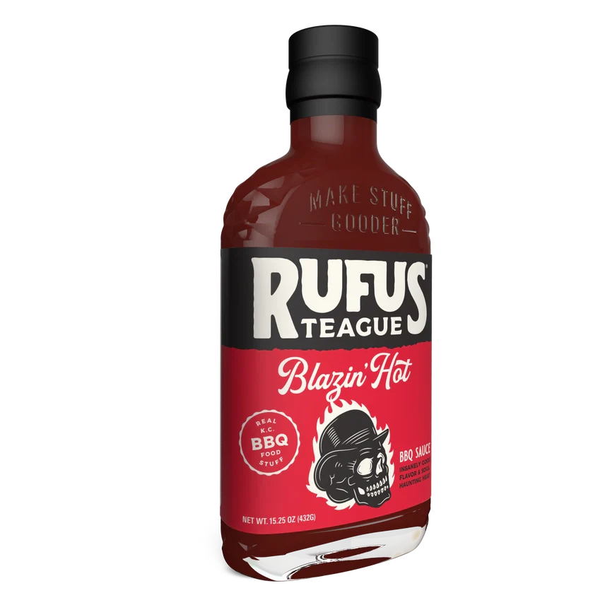 Rufus Teague Blazin' Hot Barbecue Sauce, view 2