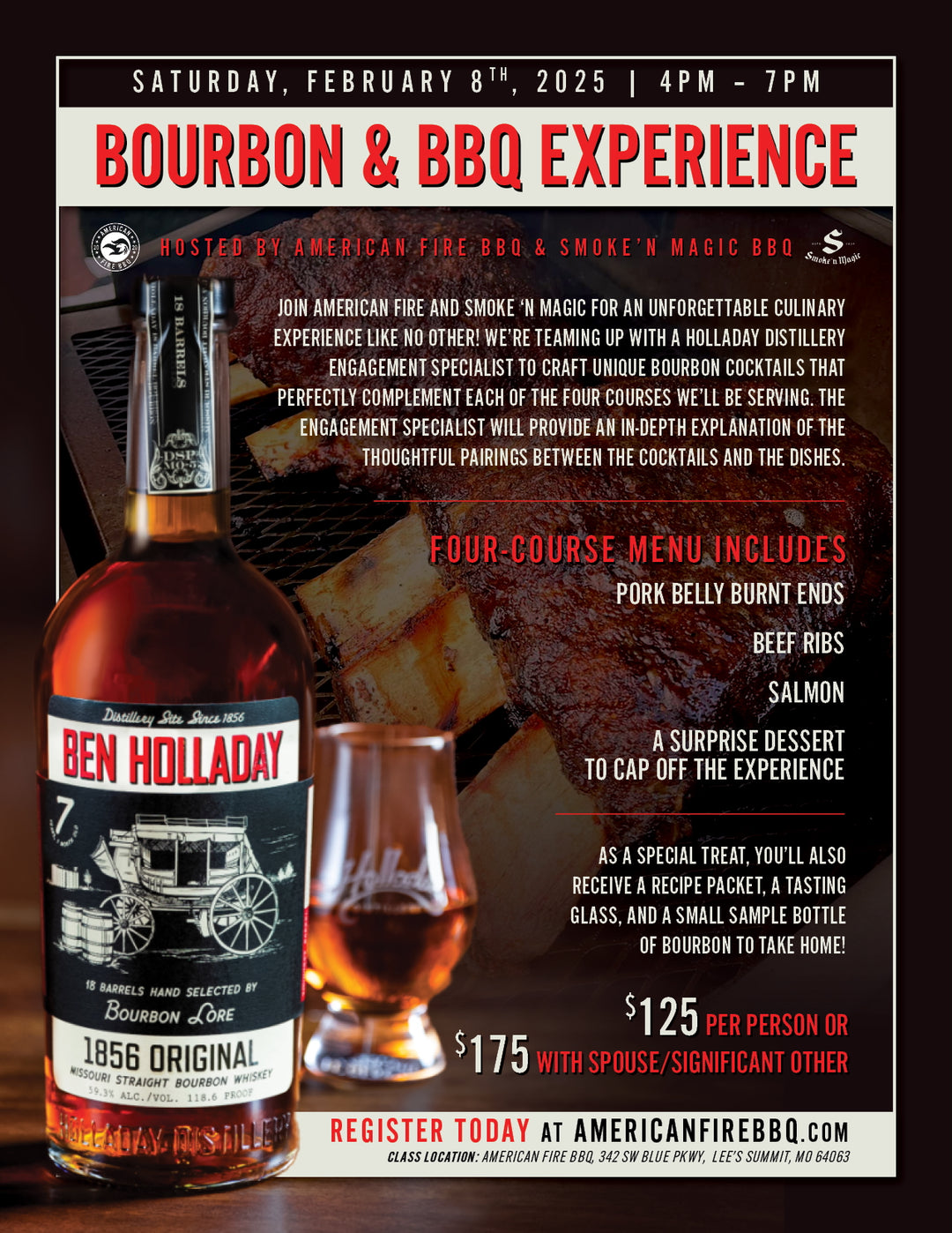 Bourbon & BBQ Class