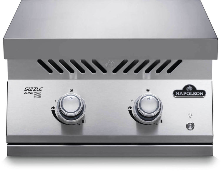 Napoleon Built-In 700 Series Dual Infrared Burner With Stainless Steel Cover