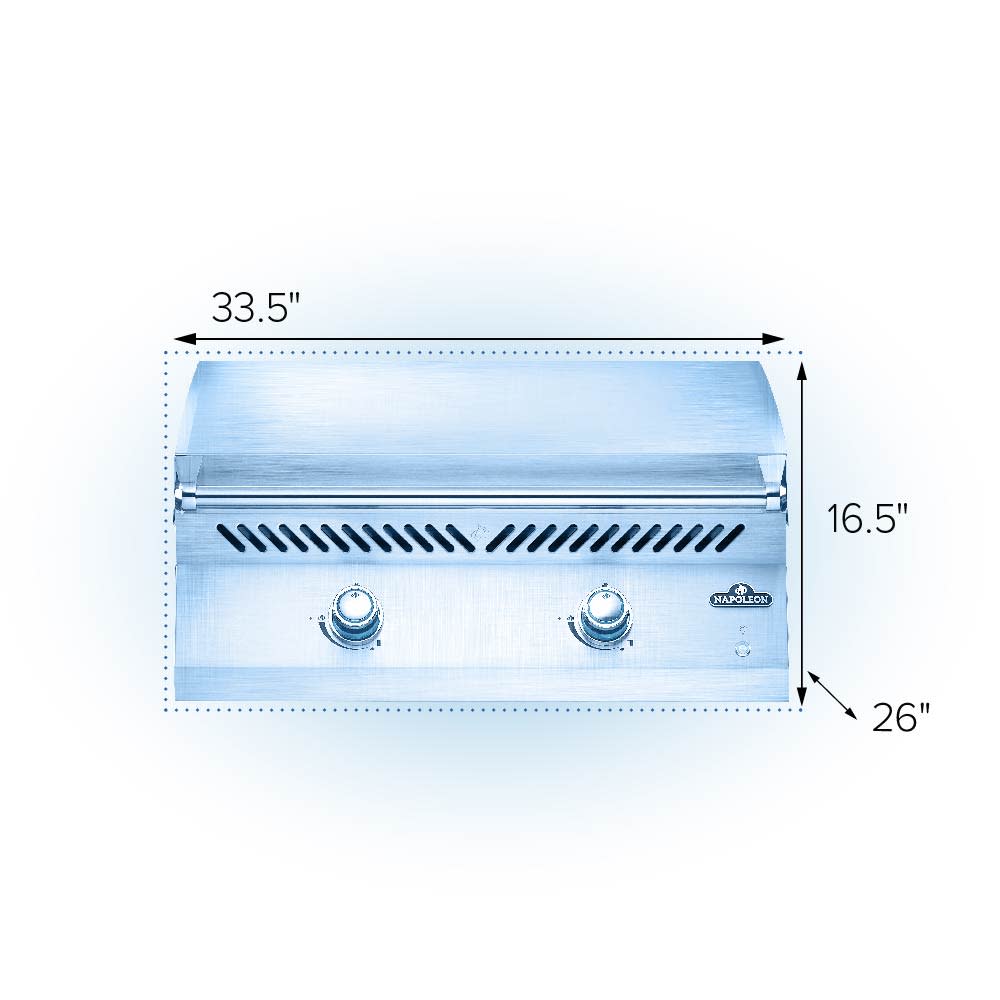Napoleon Built-In 700 Series 32" Gas Griddle, view 5