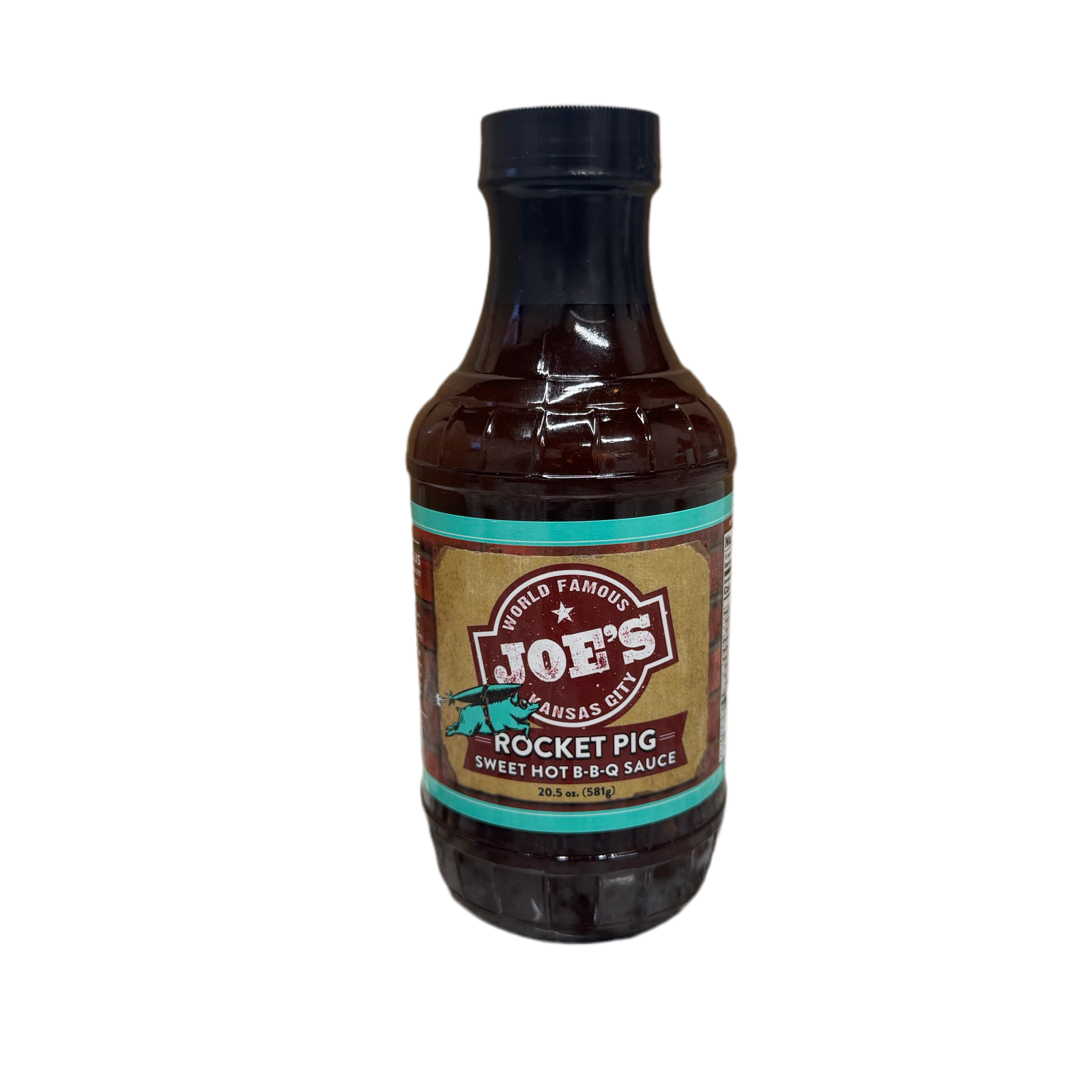 Bottle of Joe’s KC Rocket Pig Sweet & Hot BBQ Sauce – 20 oz