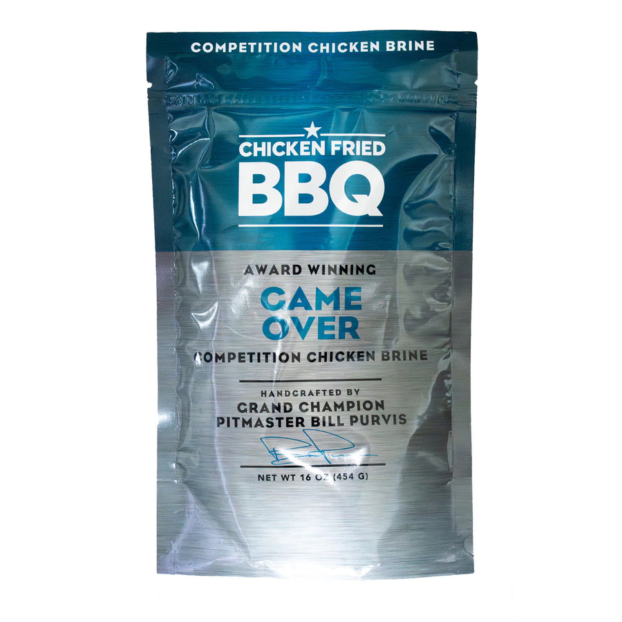 Chicken Fried BBQ Game Over Poultry Brine & Injection