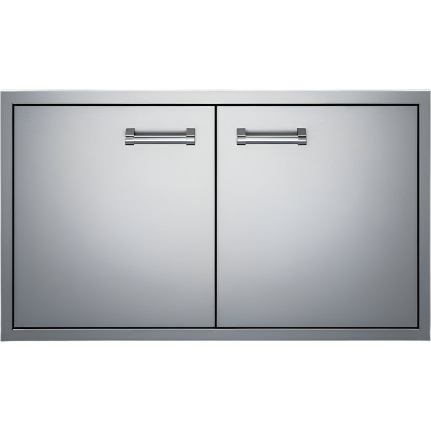 Delta Heat 36" Double Access Doors - American Made Stainless Steel