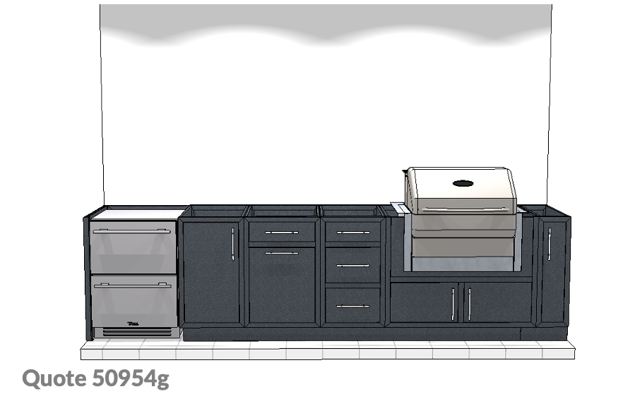 Challenger Custom Outdoor Kitchen Quote 50954g Tom Lauren Dobson Project