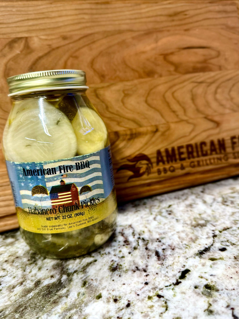 American Fire BBQ Habanero Pickle Chunks