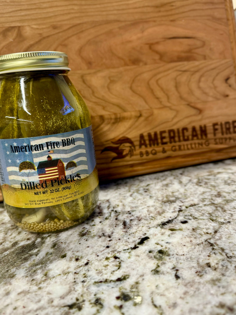 American Fire BBQ Dill Pickles