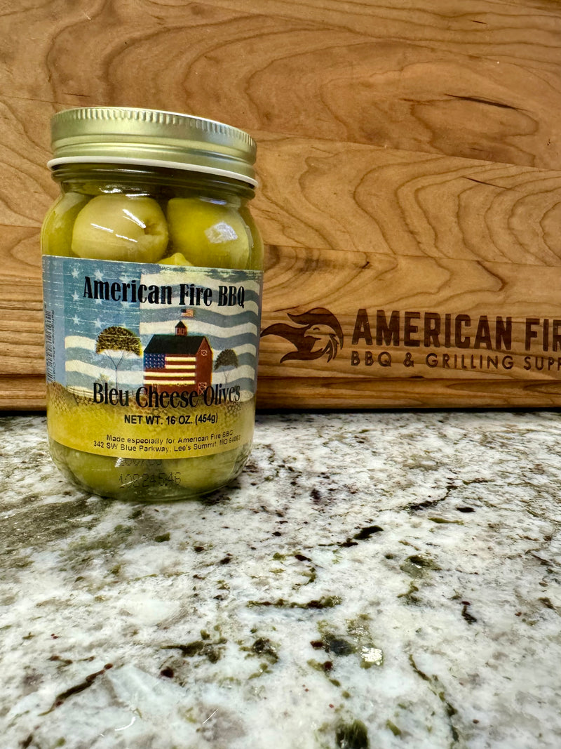 American Fire BBQ Blue Cheese Stuffed Olives
