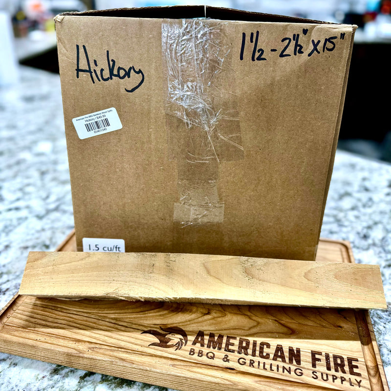 American Fire BBQ Barkless Wood Splits