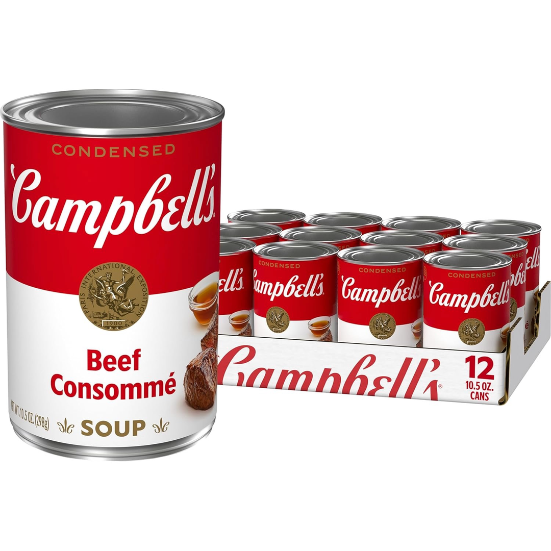 Campbell's Condensed Beef Consomme Soup 10.5 oz Can