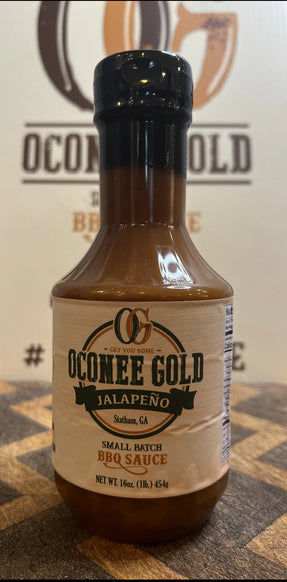 Oconee Gold Jalapeno BBQ Sauce