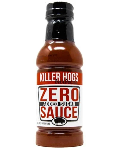 Killer Hogs ZERO Added Sugar BBQ Sauce 16oz - The Kansas City BBQ Store