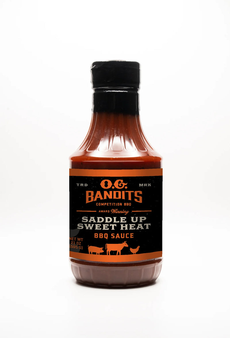 O.G. BANDITS SADDLE UP SWEET HEAT BBQ SAUCE