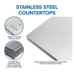 Custom Counter - Napoleon OASIS Outdoor Kitchen Kit, Built-in 700 Series 32