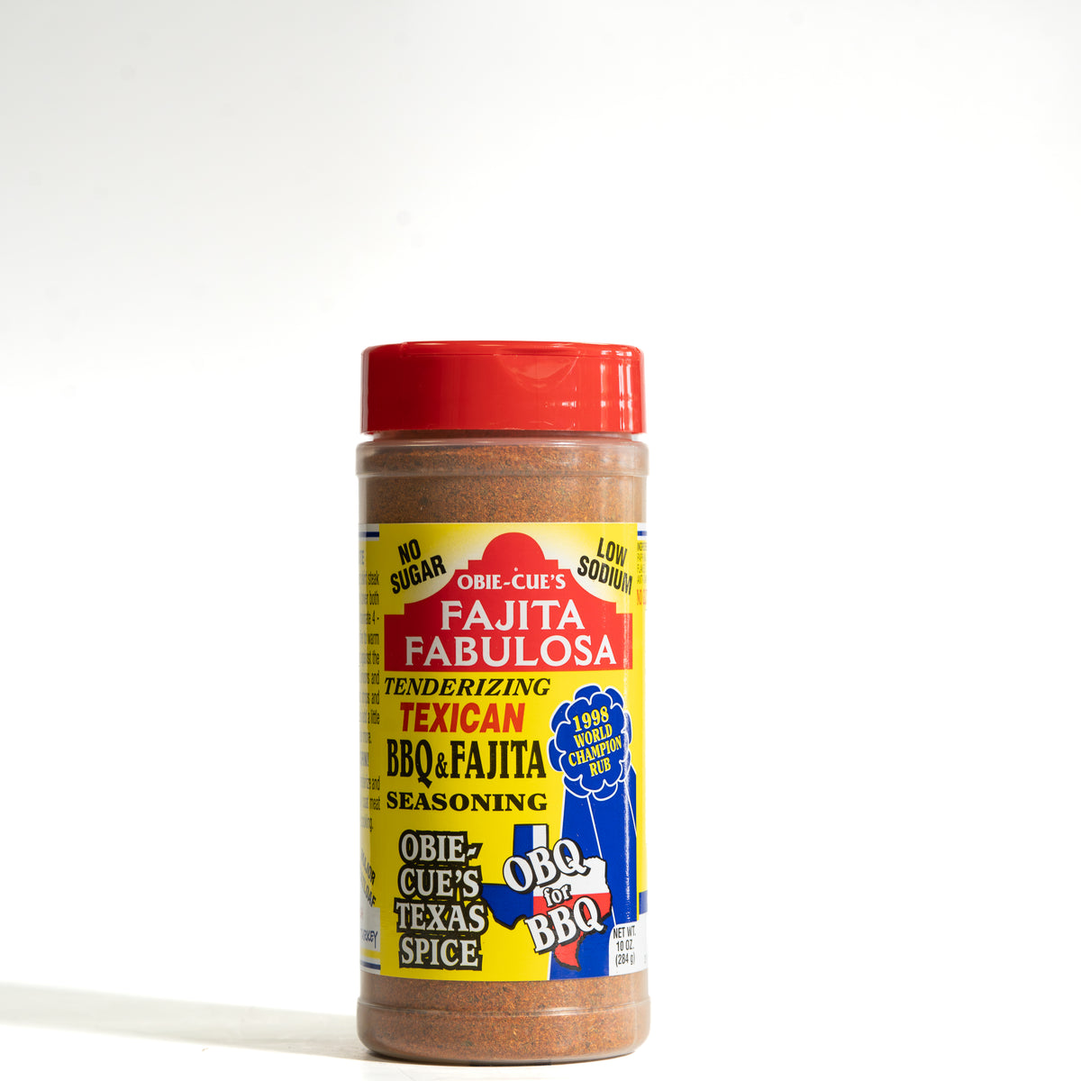 Obie-Cue's Fajita Fabulosa Texican BBQ & Fajita Seasoning, view 2