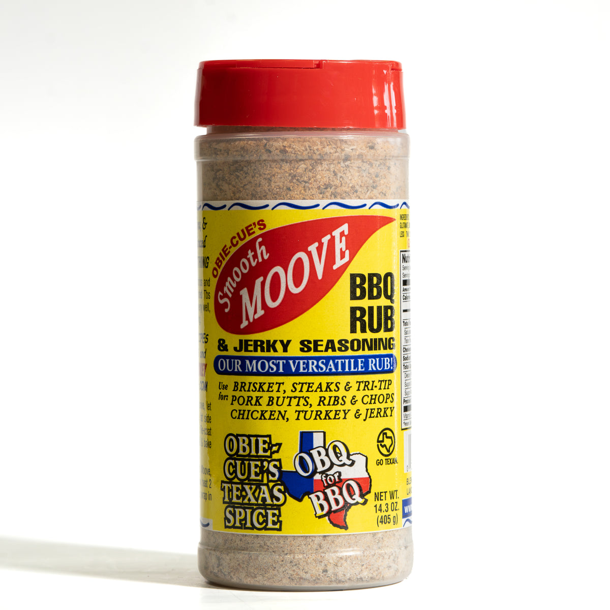 Obie-Cue's Smooth Moove BBQ Rub & Jerky Seasoning