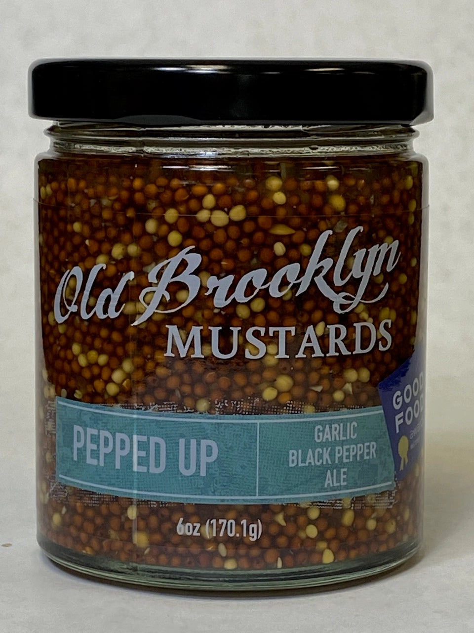 Old Brooklyn Mustards Pepped Up Mustard