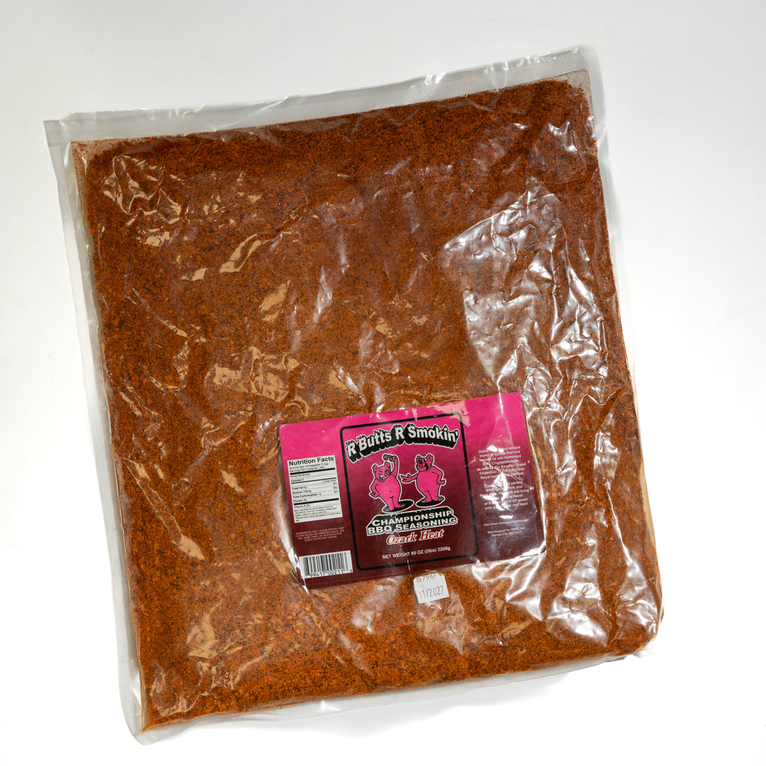 R Butts R Smokin Ozark Heat Championship BBQ Seasoning