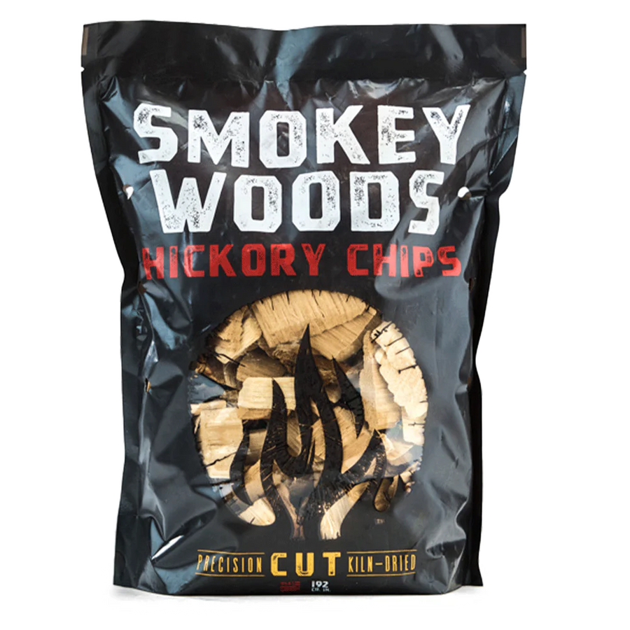 Smokey Woods™ Bagged Hickory Wood Chips - Nationwide Shipping Available