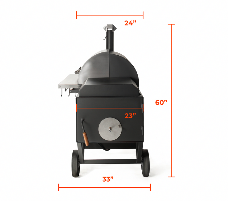 Pitts & Spitts 24" x 36" Ultimate Smoker Pit