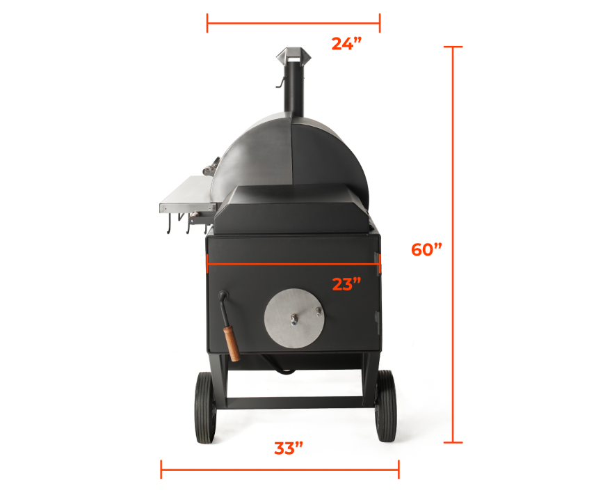 Pitts & Spitts 24" x 48" Ultimate Smoker Pit