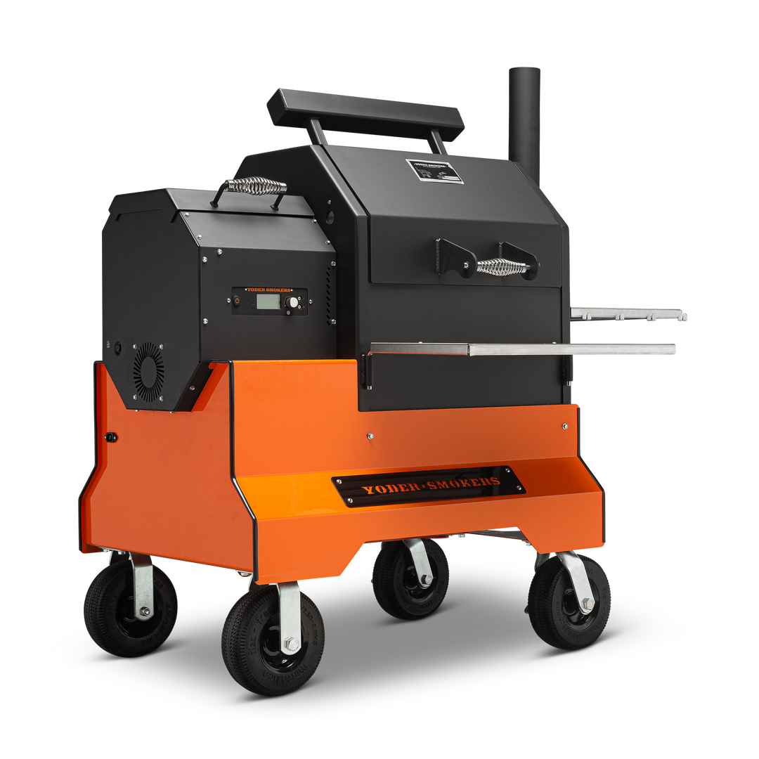 Yoder Smokers YS480S on Competition Cart - America's #1 Pellet Smoker