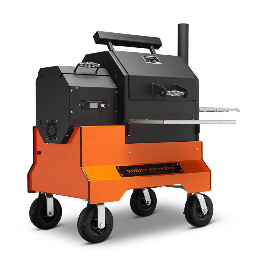 Yoder Smokers YS480S on Competition Cart - America's #1 Pellet Smoker