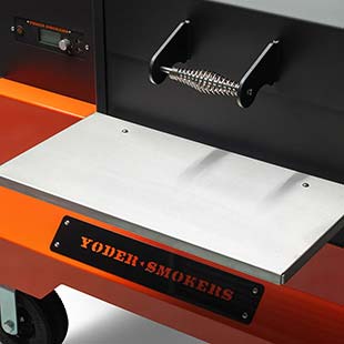 Yoder Smokers YS640S Pellet Grill on Competition Cart
