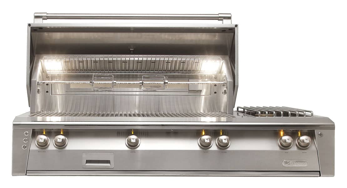Alfresco 56″ Built-In Deluxe Gas Grill - American Fire BBQ