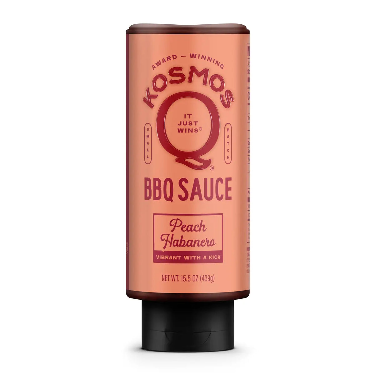 Kosmos Q Peach Habanero BBQ Sauce