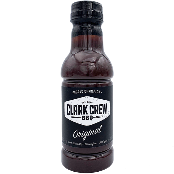 Clark Crew BBQ Original BBQ Sauce 20 oz. - The Kansas City BBQ Store