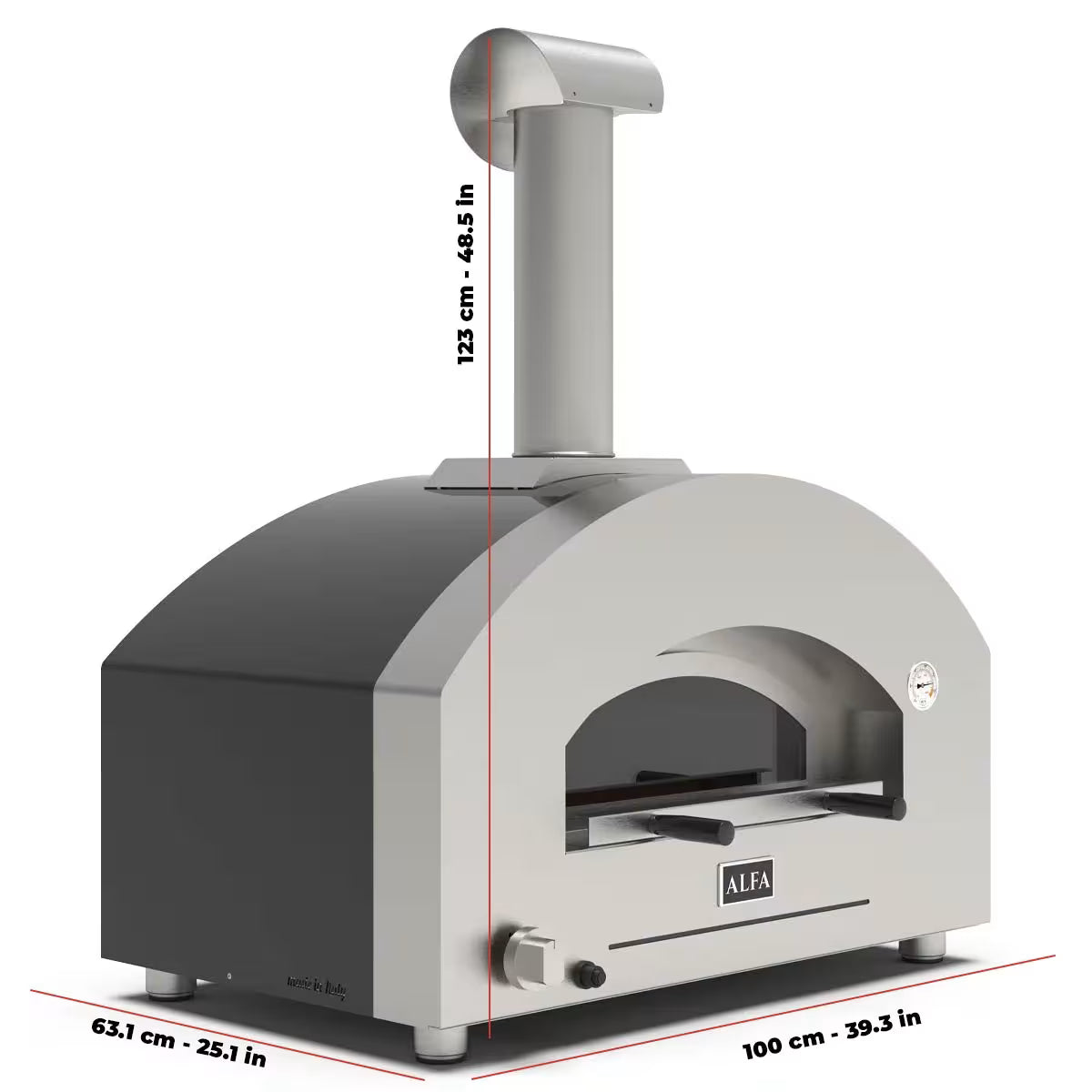 Alfa Futuro 2 Pizze Gas Pizza Oven