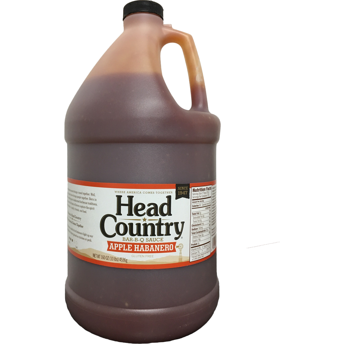 Head Country Apple Habanero BBQ Sauce, view 2