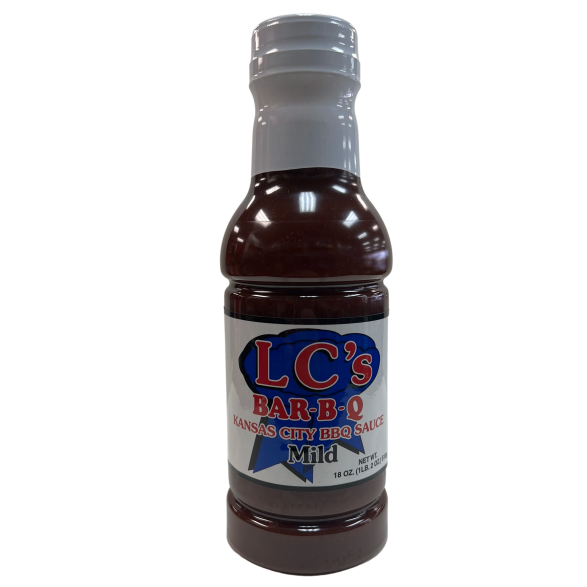 L.C.'s Famous Kansas City Mild Barbecue Sauce 18 oz. - The Kansas City BBQ Store